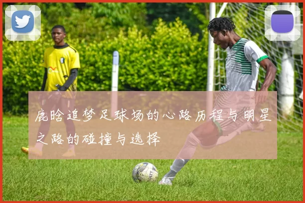 鹿晗追梦足球场的心路历程与明星之路的碰撞与选择